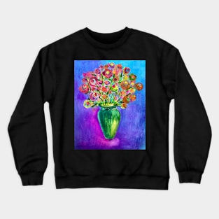 Summer Flowers Crewneck Sweatshirt